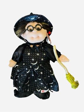Ty Beanie Kids Specs in Halloween Witch Outfit 2000 ❗️RARE❗️